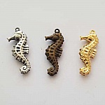 Breloque Hippocampe N°03 Lot 3 pièces