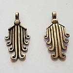 Breloque pendentif Argent en Zamac N°001