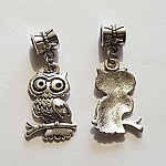 Breloque Chouette N°27 Argent