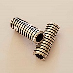 Perle passant tube Argent N°29