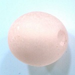 Perle Polaris Mat Ronde 14 mm Light Peach 01 x 1 Pièce