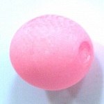 Perle Polaris Mat Ronde 14 mm Light Rose 01 x 1 Pièce