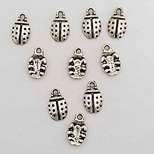 Breloque Coccinelle N°01 x 4