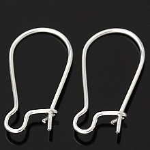 Support Boucle d'oreille Dormeuse 18mm N°01 x 40 Paires