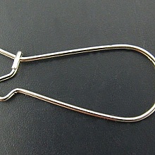 Support Boucle d'oreille Dormeuse 25mm N°06 x 10 Paires