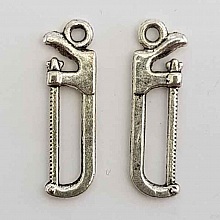 Breloque Outil Scie N°01 Argent