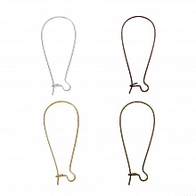 Support Boucle d'oreille Dormeuse 38mm N°18 x 100 Paires