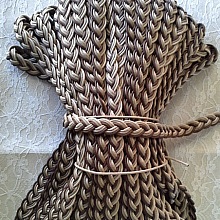 1 mètre galon ciré tressé de 20 mm N°02