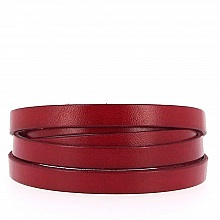 Cuir Plat Veau Flamme de 10 mm Lisse par 20 cm