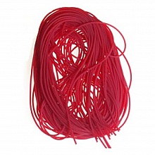 1 mètre de fil PVC de 1.5 mm Rouge.