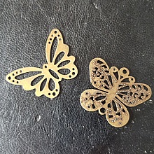 Estampe filigrane Bronze papillon N°06