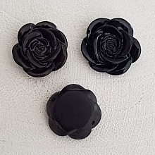 Fleur Synthétique 17 mm N°04-10 Noir 02