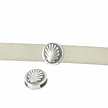Passant 10 mm en Zamak N°28 Argent