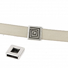 Passant 13 mm en Zamak N°04 Argent