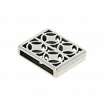 Passant 20 mm en Zamak N°01 Argent