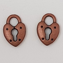 Breloque cadenas serrure N°12 Cuivre