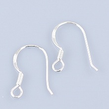 Support Boucle d'oreille Hameçon en Argent 925 N°02 x 1 paire