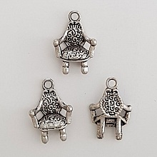 Breloque chaise trône N°03 Argent