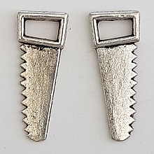 Breloque Outil Scie N°02 Argent