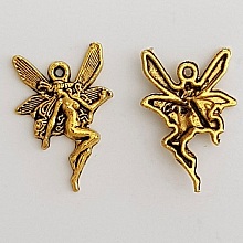Breloque Fée N°03 Doré