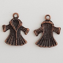Breloque Vêtement Veste N°01 Cuivre.