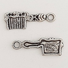 Breloque Peigne à Cheveux coiffure N°04-01 Argent