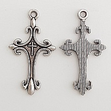 Breloque Croix N°03 Argent