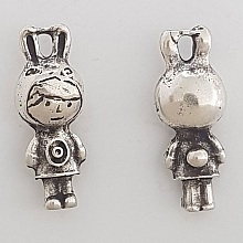 Breloque Enfant N°31 Zamak (Plaqué Argent)