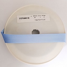 Biais uni Tout Textile Satin 1 Mètre col 03 Bleu Clair