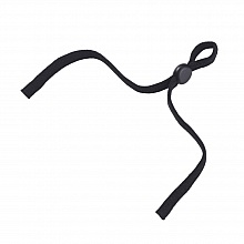 20 Bandes élastiques cordons Noir avec Boucle Réglable pour Masques.