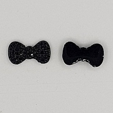 Breloque Nœud N°13 breloque noeud ruban noir
