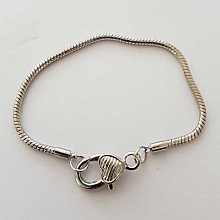 Bracelet Européen Mousqueton 21cm N°03
