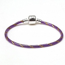Bracelet Clip Européen 19 cm fermoir Lisse N°27-02