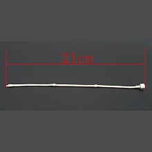 Bracelet Clip Européen 21 cm fermoir Lisse Plaqué Argent 925