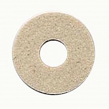 Donut Feutrine 40 mm Beige x1