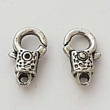 1 Fermoir Mousqueton fantaisie 12 x 06 mm