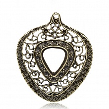 Support Cabochon N°03 Bronze