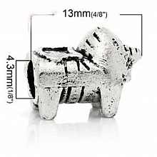 Perle N°1008 Animal Argent