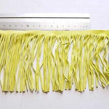 Frange En Suédine de 10 cm De Large Vert