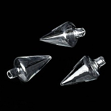 Boules en verre cône 02 de 37mm 5 pièces