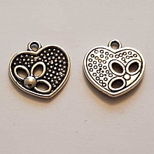 Breloques Cœur N°55 Argent