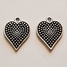 Breloques Cœur N°61 Argent