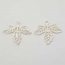 Estampe N°08 Feuille Argent 23 x 25 mm