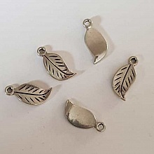 Breloque Fleur Métal N°151 Argent