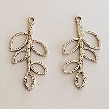 Breloque Fleur Métal N°163 Argent