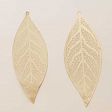 Breloque Fleur Métal N°176 Argent