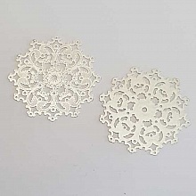 Estampe N°32 Rond 27 mm Argent