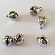 Breloque Grelot Argent Vieilli 6 x 8 mm N°20