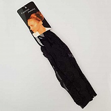 Bandeau pour cheveux dentelle Noir 15 cm