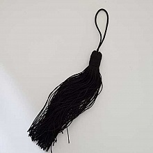 Pompon 180 mm N°06 Noir